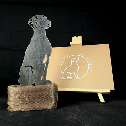 Rhodesian Ridgeback Garden Stake | Plow & Hearth
