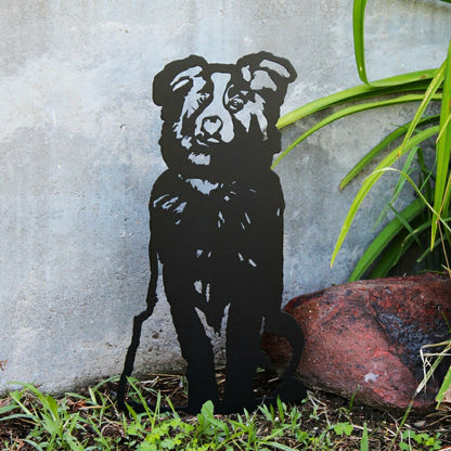 Australian Shepherd Garden Stake | Plow & Hearth