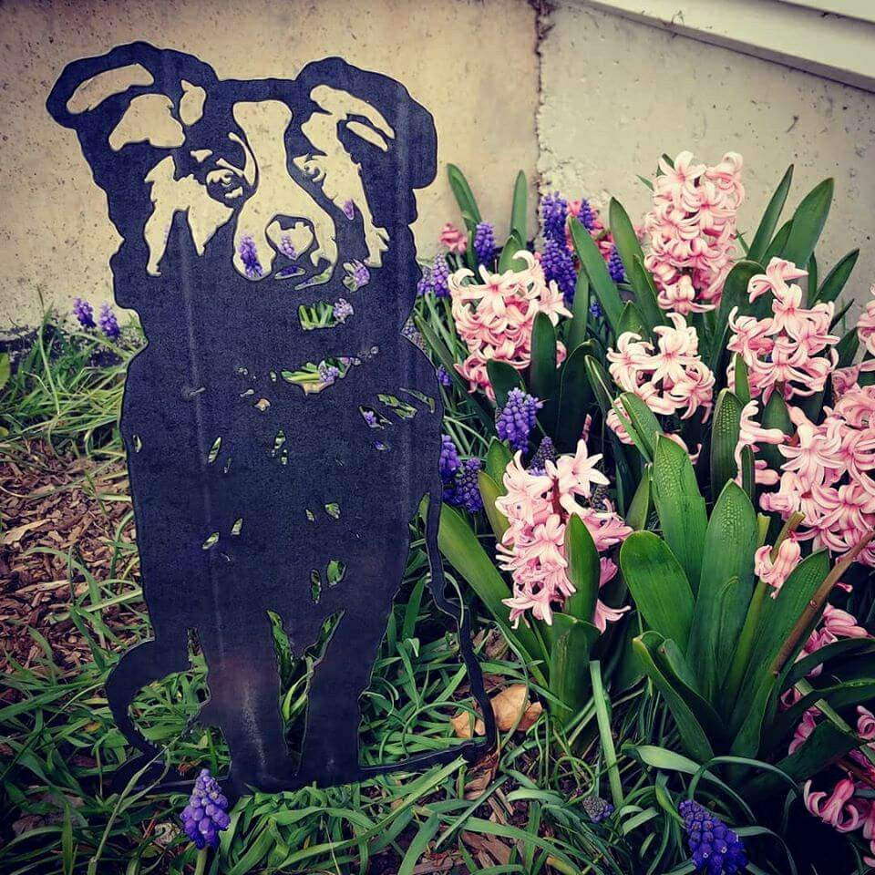 Australian Shepherd Garden Stake | Plow & Hearth