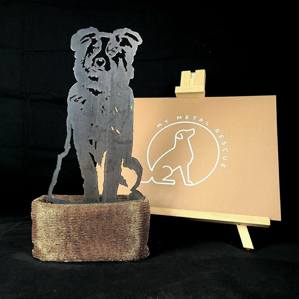Australian Shepherd Garden Stake | Plow & Hearth