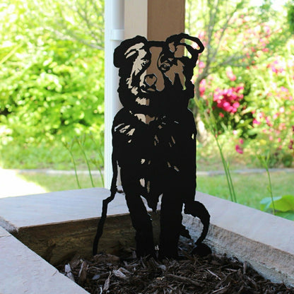 Australian Shepherd Garden Stake | Plow & Hearth