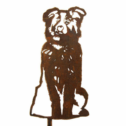 Australian Shepherd Garden Stake | Plow & Hearth