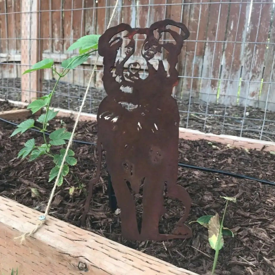Australian Shepherd Garden Stake | Plow & Hearth