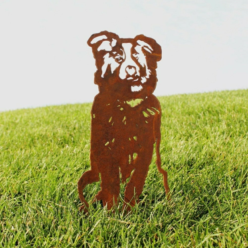 Australian Shepherd Garden Stake | Plow & Hearth