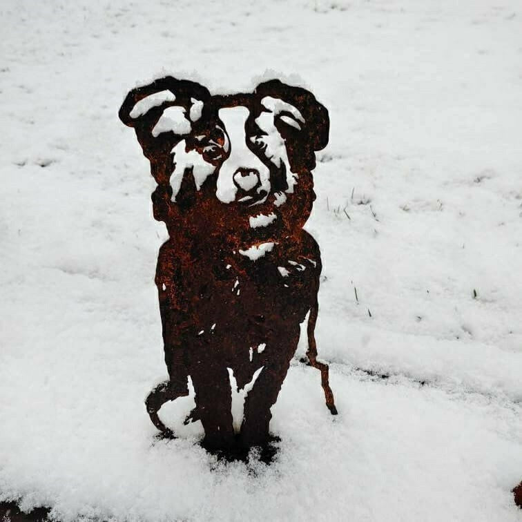 Australian Shepherd Garden Stake | Plow & Hearth