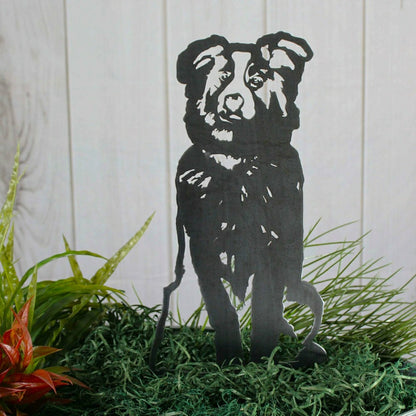 Australian Shepherd Garden Stake | Plow & Hearth