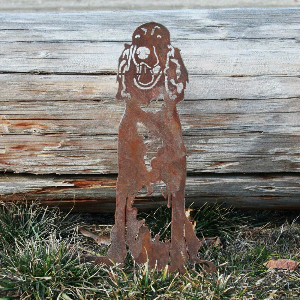 English Setter Garden Stake | Plow & Hearth