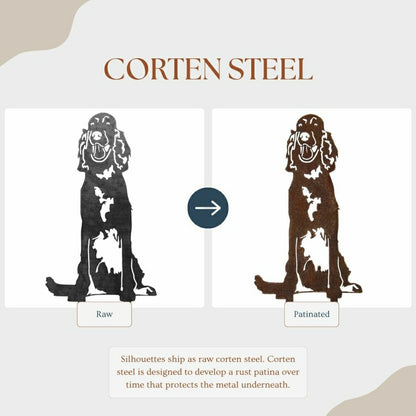 English Setter Garden Stake | Plow & Hearth