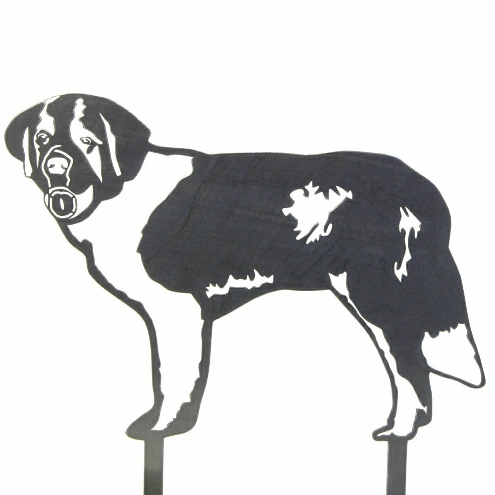 Saint Bernard Garden Stake | Plow & Hearth