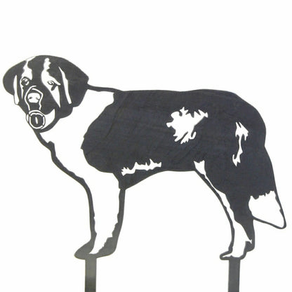 Saint Bernard Garden Stake | Plow & Hearth