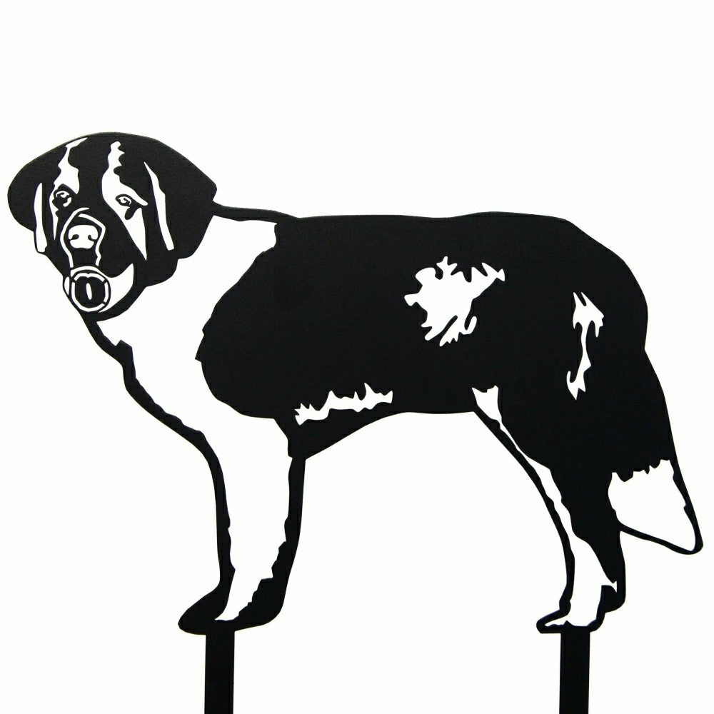 Saint Bernard Garden Stake | Plow & Hearth