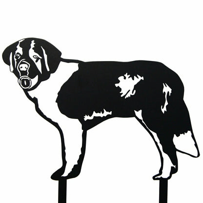 Saint Bernard Garden Stake | Plow & Hearth