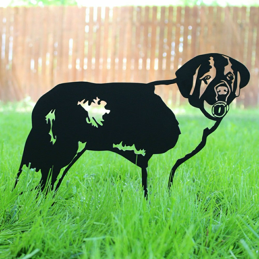Saint Bernard Garden Stake | Plow & Hearth