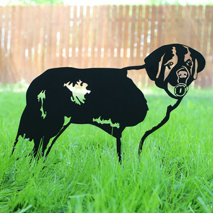 Saint Bernard Garden Stake | Plow & Hearth