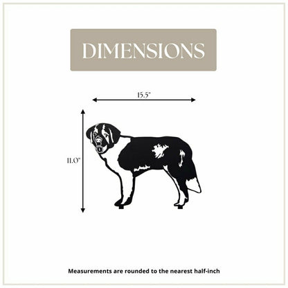 Saint Bernard Garden Stake | Plow & Hearth