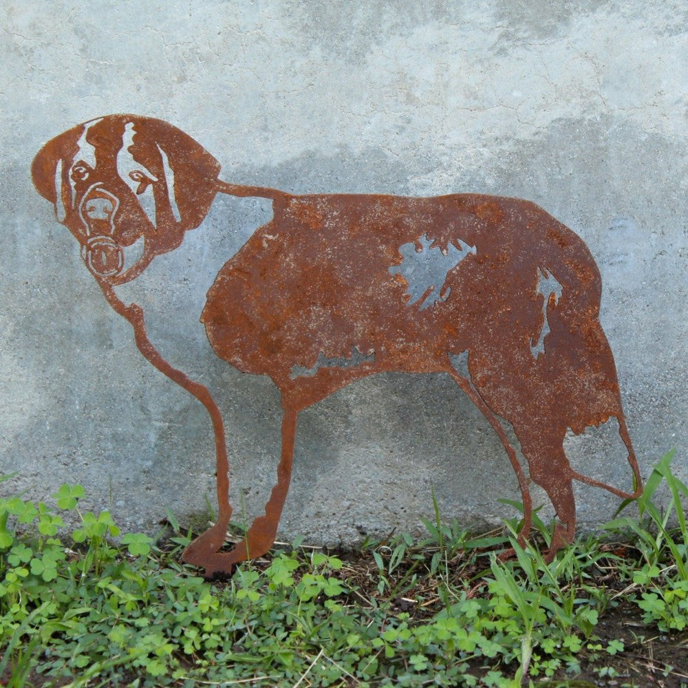 Saint Bernard Garden Stake | Plow & Hearth