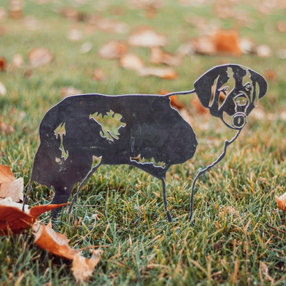 Saint Bernard Garden Stake | Plow & Hearth