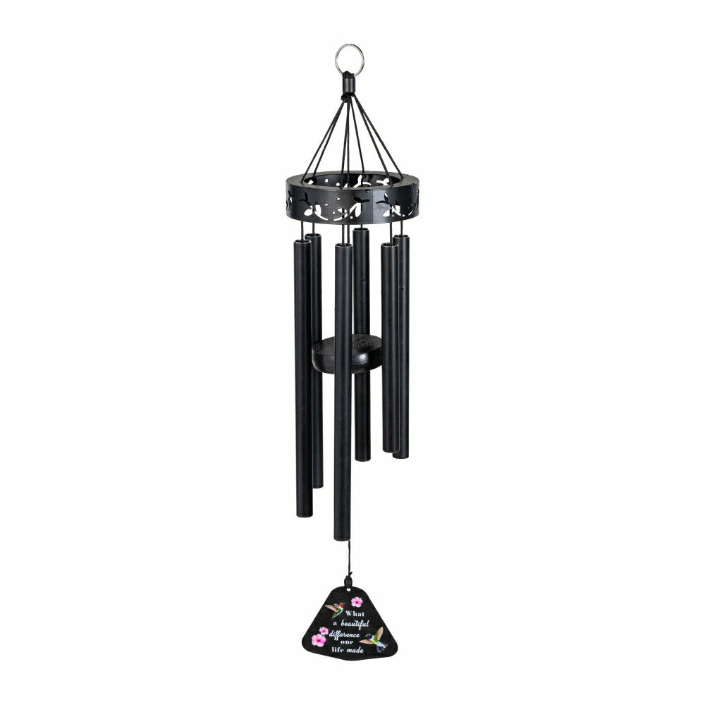 Memorial Decorative Windchime, Lasercut, "What a Beautiful Difference  | Plow & Hearth