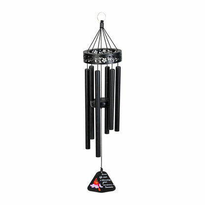 Memorial Decorative Windchime, Lasercut, "Your Life was a Blessing", C | Plow & Hearth