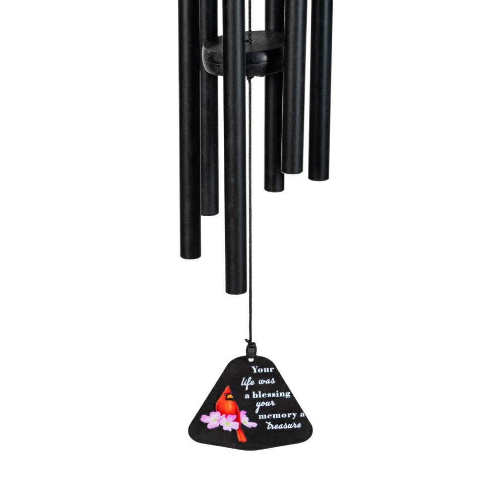 Memorial Decorative Windchime, Lasercut, "Your Life was a Blessing", C | Plow & Hearth