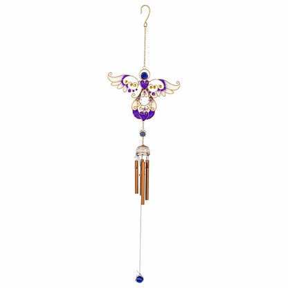 Memorial Wind Chime, Metal, Angel | Plow & Hearth