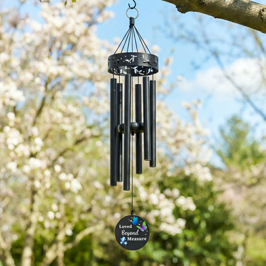 Memorial Decorative Windchime, Lasercut, "Your Life was a Blessing", 2 | Plow & Hearth