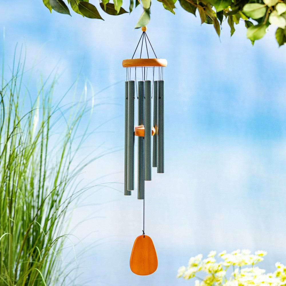 29" Wood Top Wind Chime | Plow & Hearth