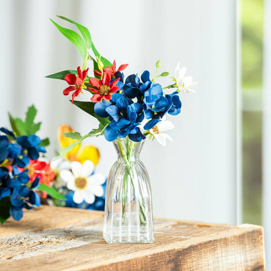 American Classic Faux Floral Table Decor Artificial with Butterflies i | Plow & Hearth