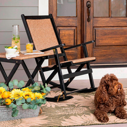 Faux Sunflower, Lemon and Eucalyptus Floral Arrangement in Planter | Plow & Hearth