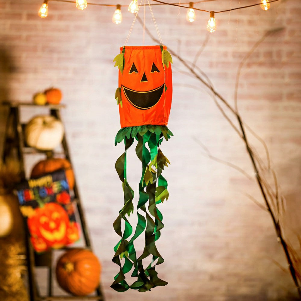 Jack-O-Lantern Windsock | Plow & Hearth