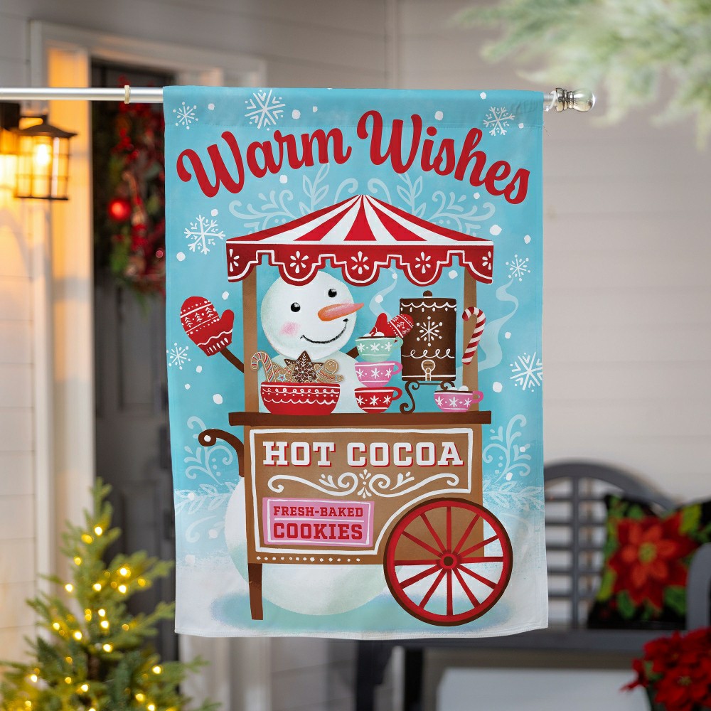 Baking Spirits Bright Suede House Flag | Plow & Hearth