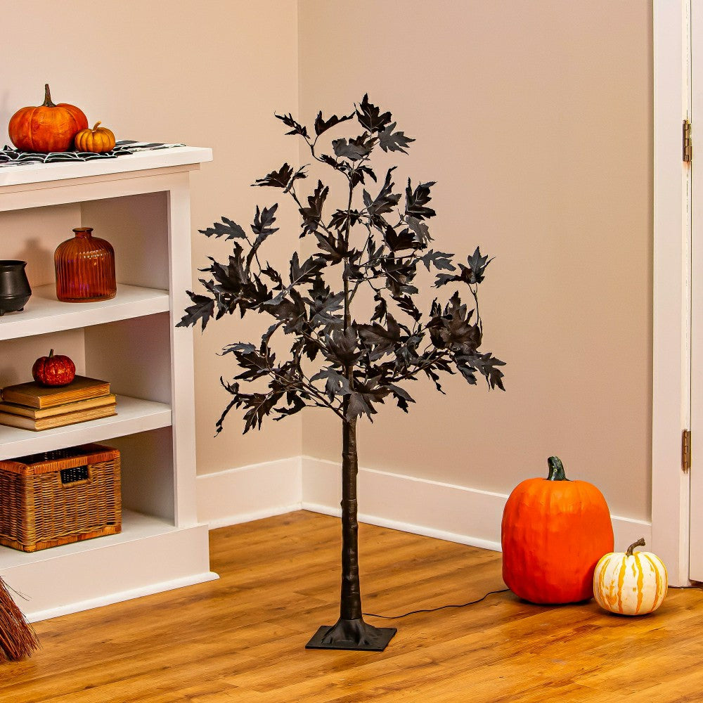 Halloween Maple Indoor/Outdoor LED Color Changing Tree, 43"H | Plow & Hearth