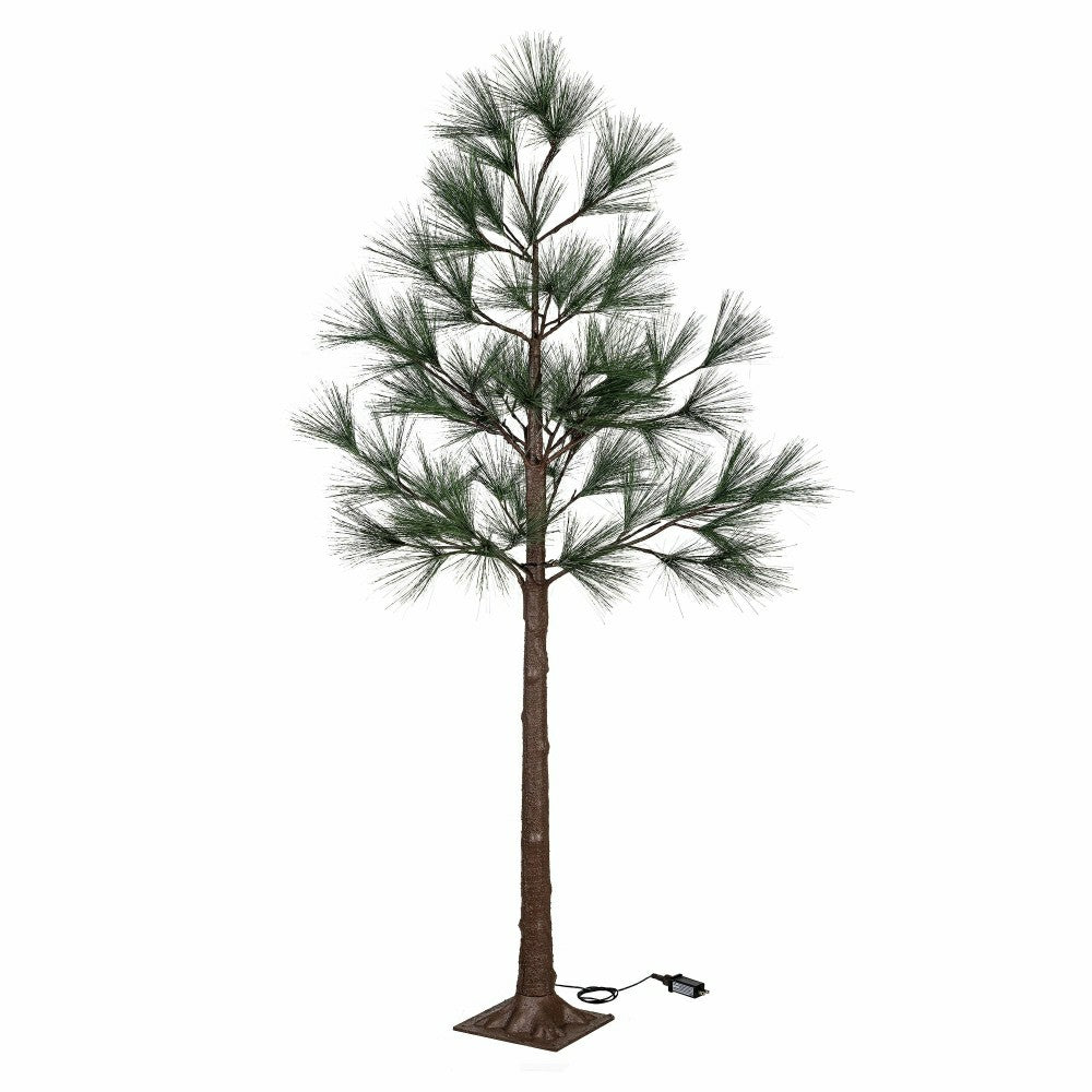 Winter Grove Tree Pine Indoor/Outdoor LED Artificial Tree, 72"H | Plow & Hearth
