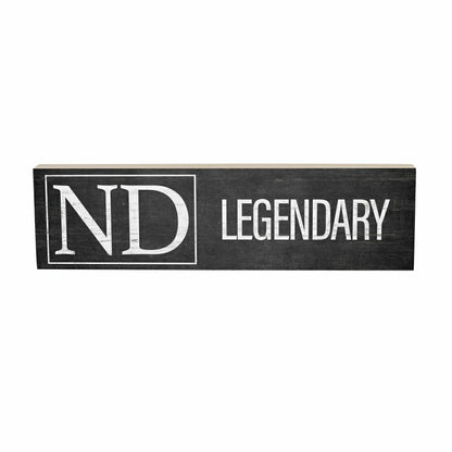State Wooden Mantle Sign North Dakota 18x5" | Plow & Hearth