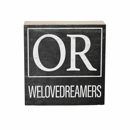 State Sign Wood Block Oregon 6"x6" | Plow & Hearth