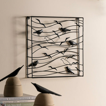 Handcrafted Metal Raven Wall Art | Plow & Hearth