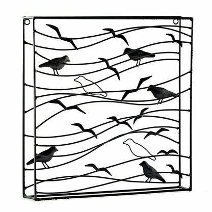 Handcrafted Metal Raven Wall Art | Plow & Hearth