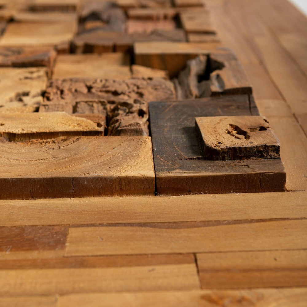 Javanese Wood Block Wall Art | Plow & Hearth