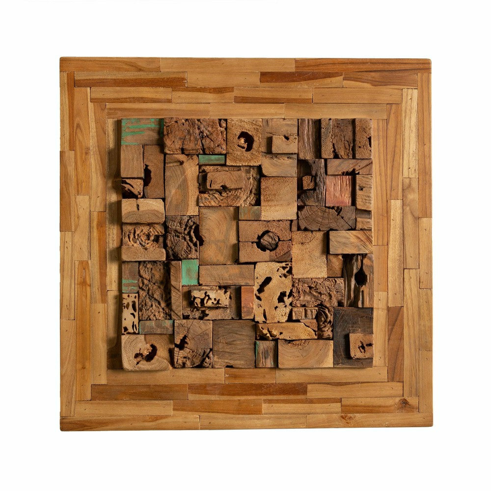 Javanese Wood Block Wall Art | Plow & Hearth