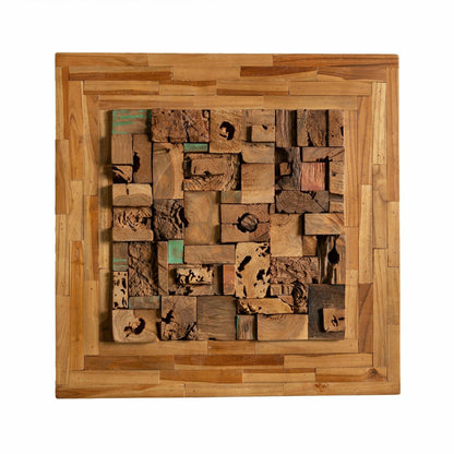 Javanese Wood Block Wall Art | Plow & Hearth