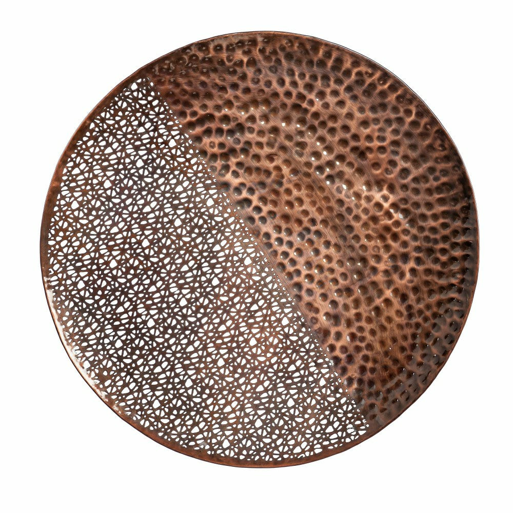 VivaStyle Indoor Wall Décor, Metal, Hammered Round Circles, Set of 4 | Plow & Hearth