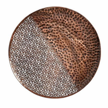 VivaStyle Indoor Wall Décor, Metal, Hammered Round Circles, Set of 4 | Plow & Hearth