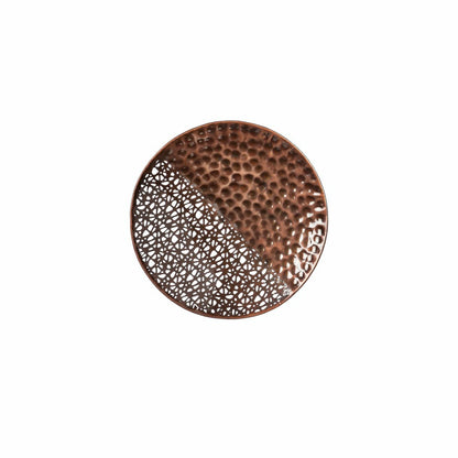 VivaStyle Indoor Wall Décor, Metal, Hammered Round Circles, Set of 4 | Plow & Hearth