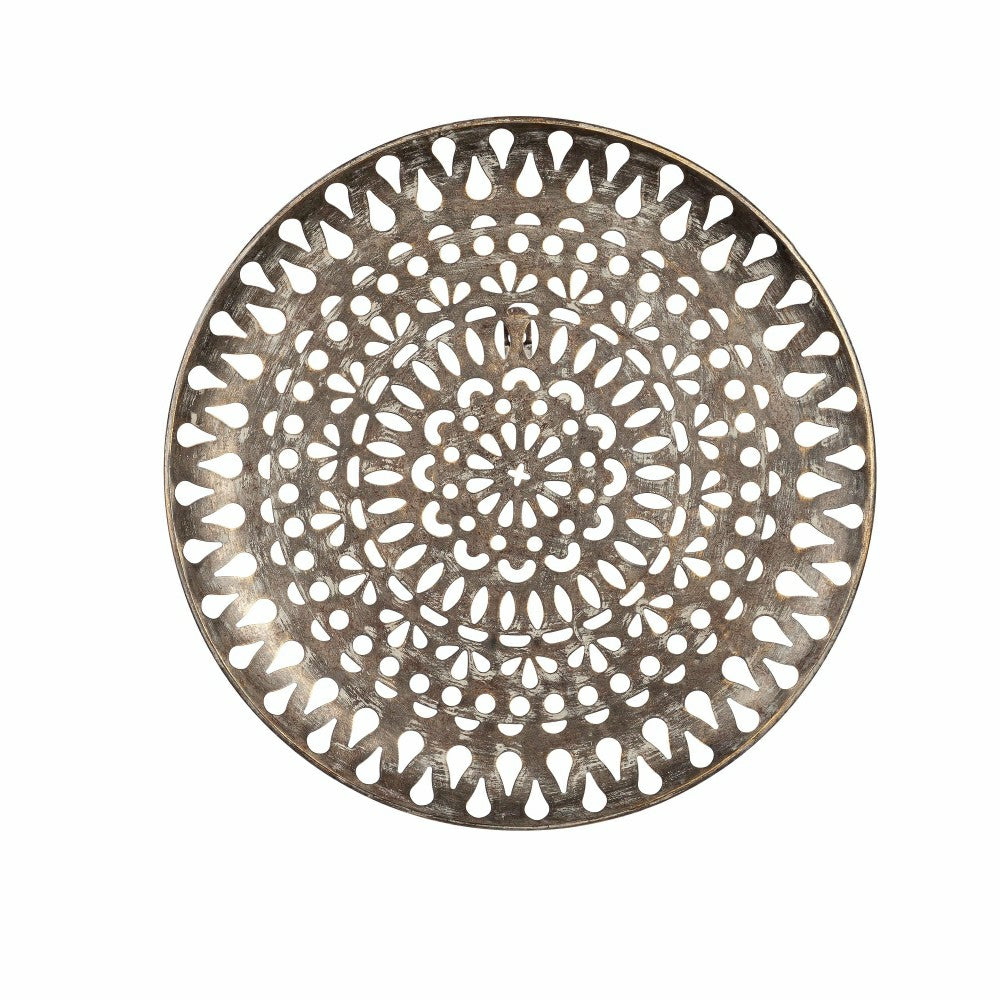 Silver Medallion Wall Décor, Set of 2 | Plow & Hearth