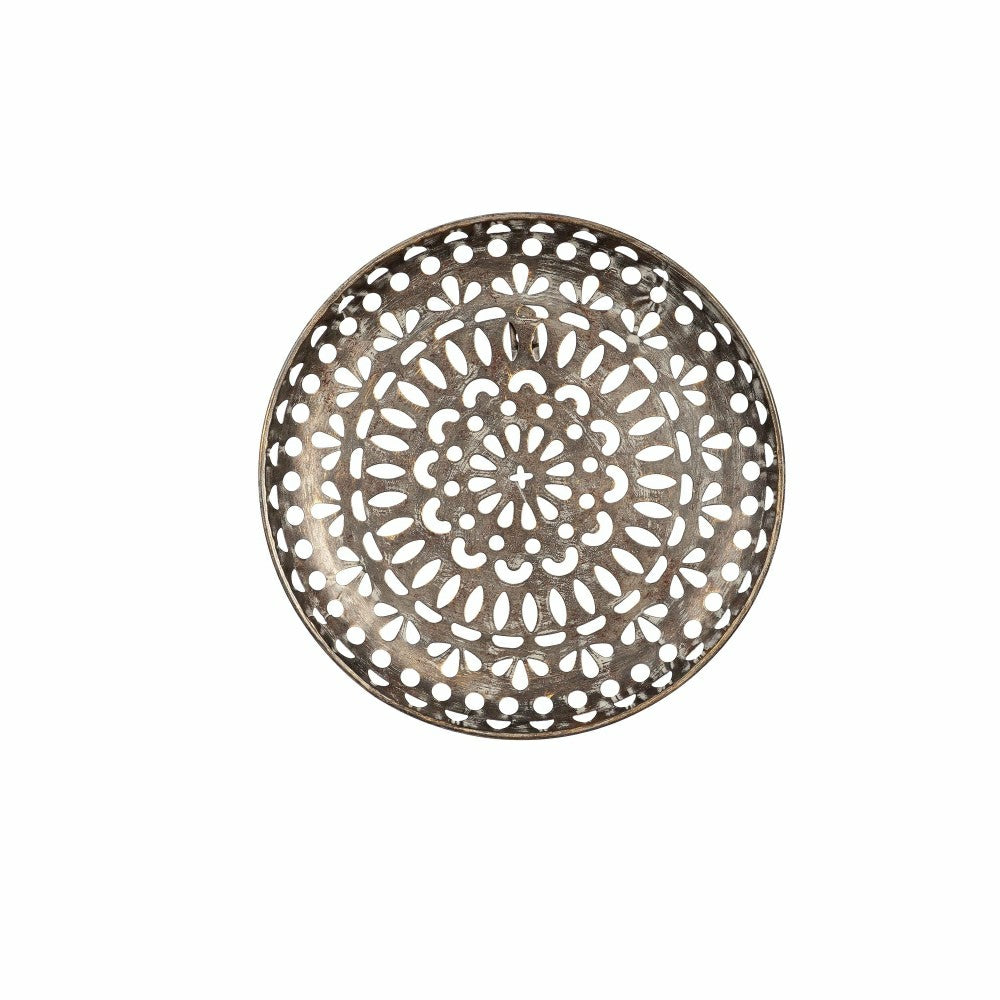 Silver Medallion Wall Décor, Set of 2 | Plow & Hearth