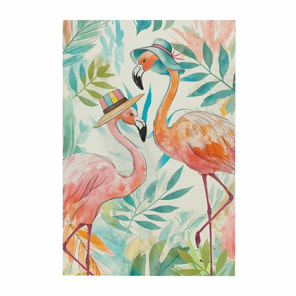 Palm Beach Flamingo Indoor Wall Décor, Wood, 24"x16" | Plow & Hearth