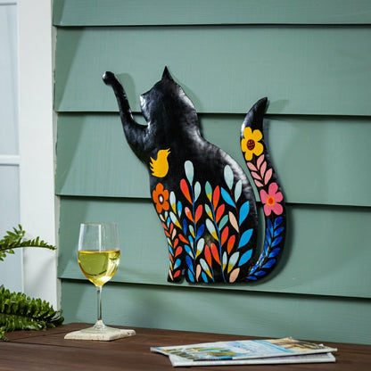 Metal Cat Wall Art | Plow & Hearth