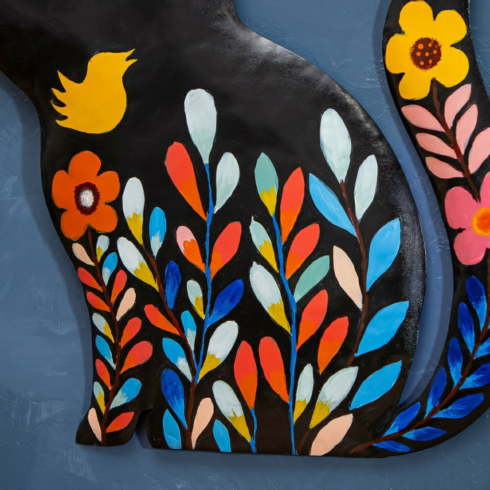 Metal Cat Wall Art | Plow & Hearth