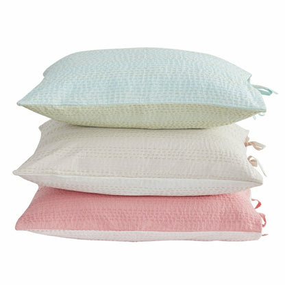 Hand Stitched Reversible Kantha Pillow Sham Pairs | Plow & Hearth