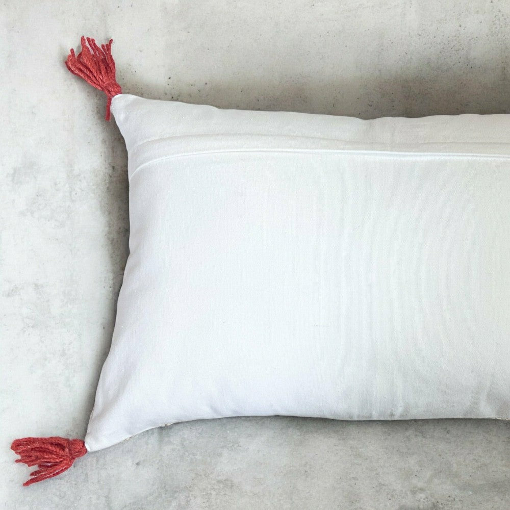 Hand Block Print Rectangular Throw Pillow | Plow & Hearth